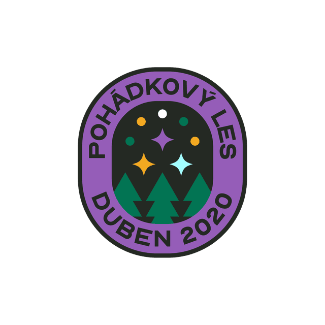 Nášivka Pohádkový les